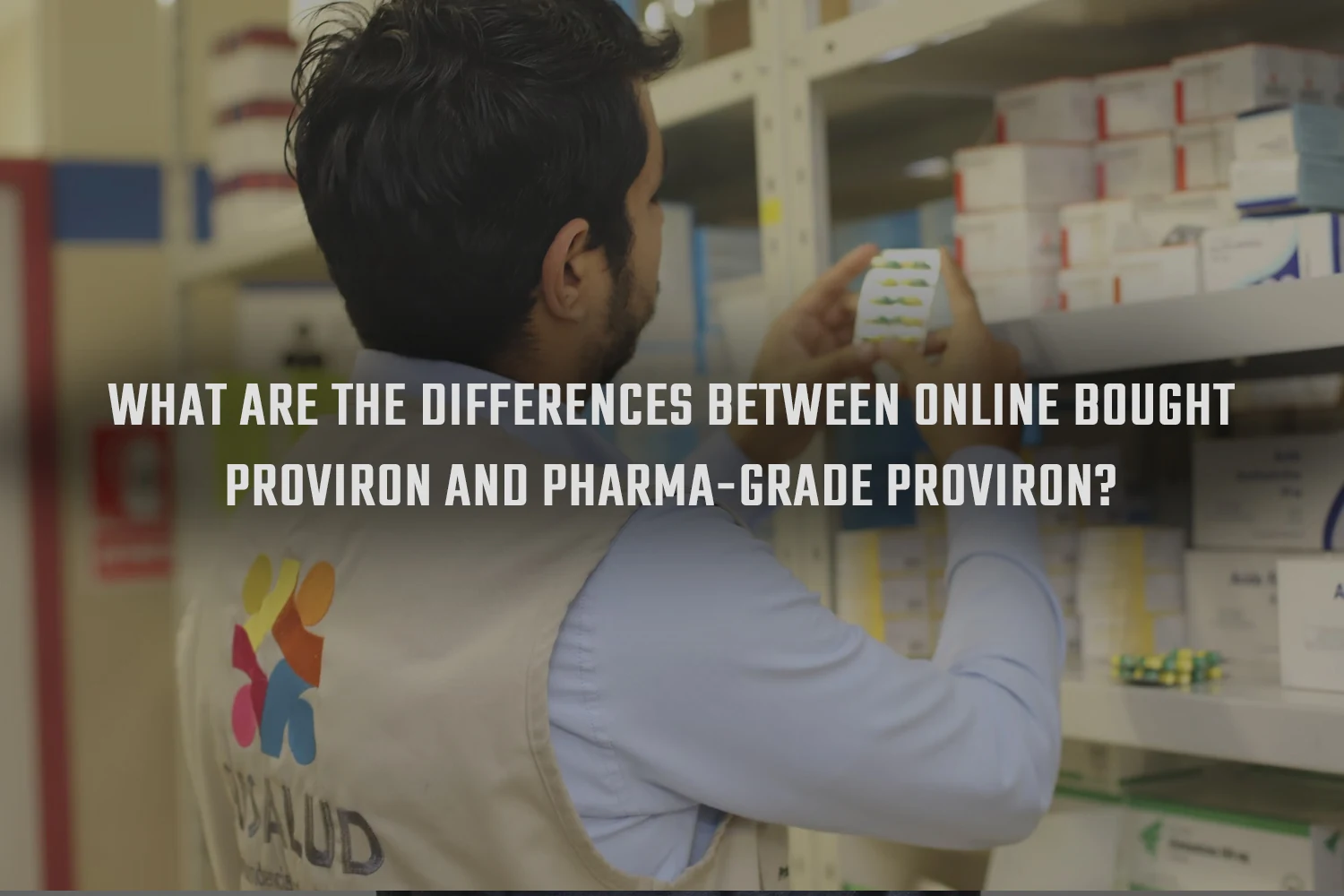 Online bought vs pharma-grade Proviron